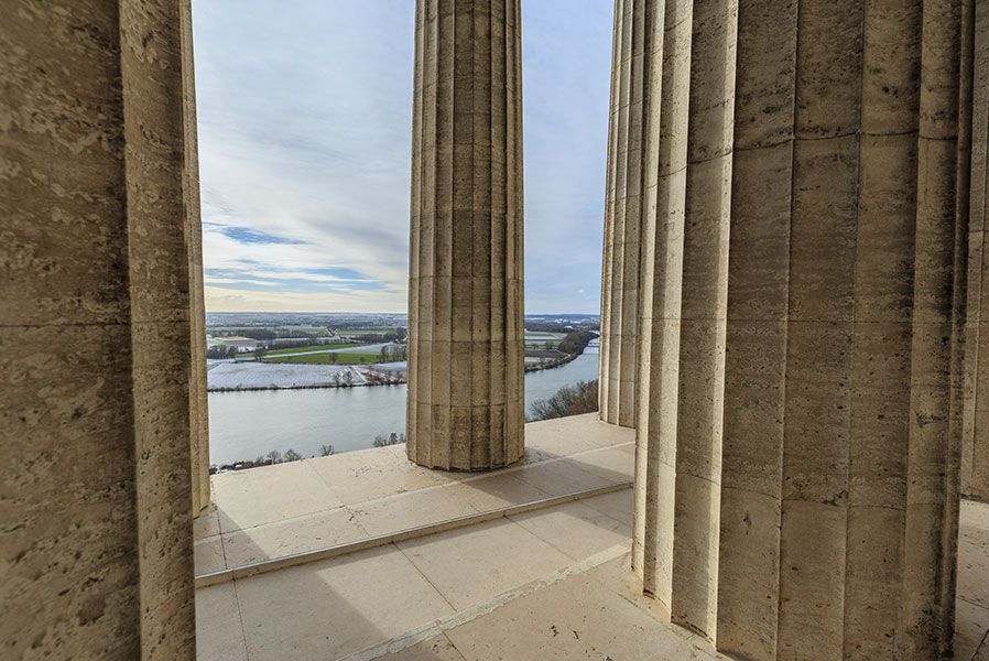 Ausblick Walhalla Regensburg